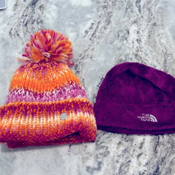 The North Face Other - Girls Spyder and The North Faxe Winter Hats sz 7-14